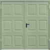 Georgian Chartwell Green Side Hinged Garage Door