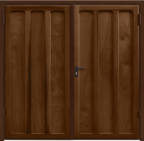 Seymour Antique Oak Side Hinged Garage Door