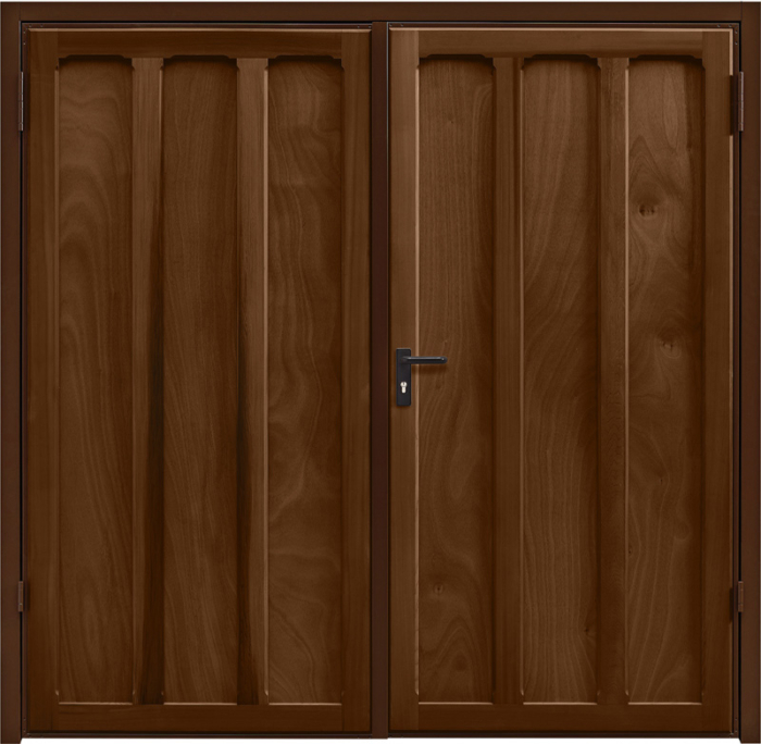 Seymour Antique Oak Side Hinged Garage Door